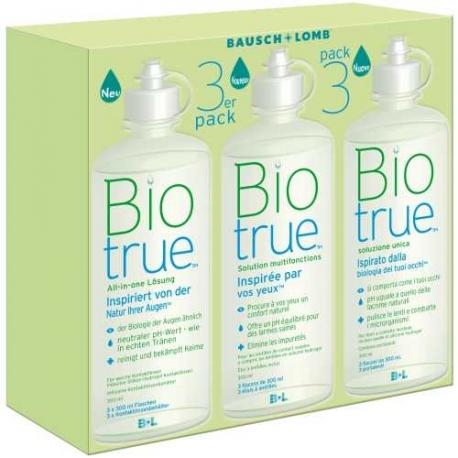 BIOTRUE 3 x 300 ML