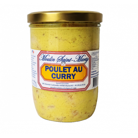 POULET AU CURRY 750 G