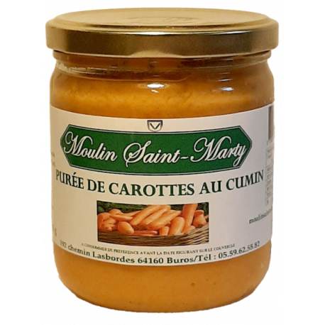 PUREE DE CAROTTES AU CUMIN 380 G