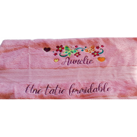 Serviette personnalisée